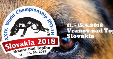 В Словакии прошел Чемпионат мира по следовой работе В Словакии прошел Чемпионат мира по следовой работе
